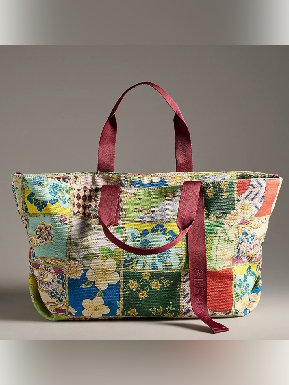 NWT Anthropologie ALÉMAIS Bianca Beach Tote
